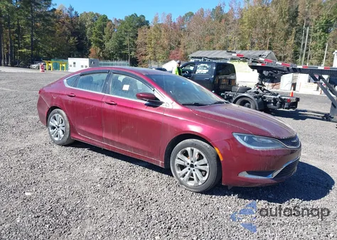 2015 Chrysler 200 Limited from USA, damaged, VIN 1C3CCCAB2FN599649